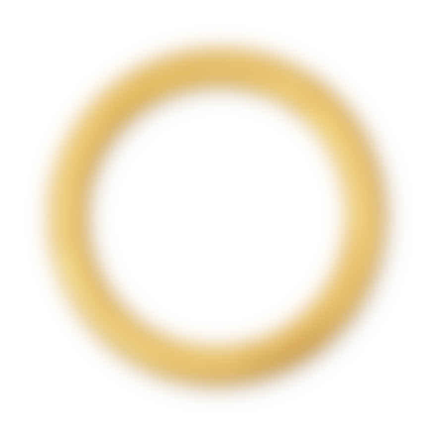 LULU Copenhagen Color Ring Brushed Gold Plated Ring