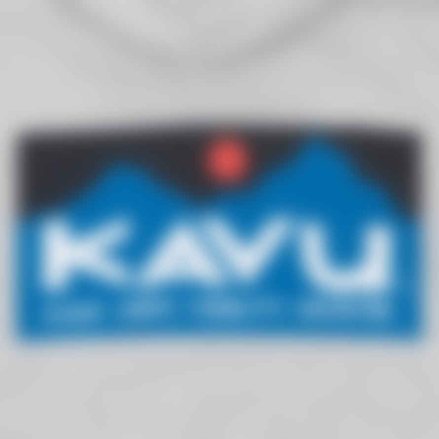 Kavu Grey Klear Above Logo Hoodie