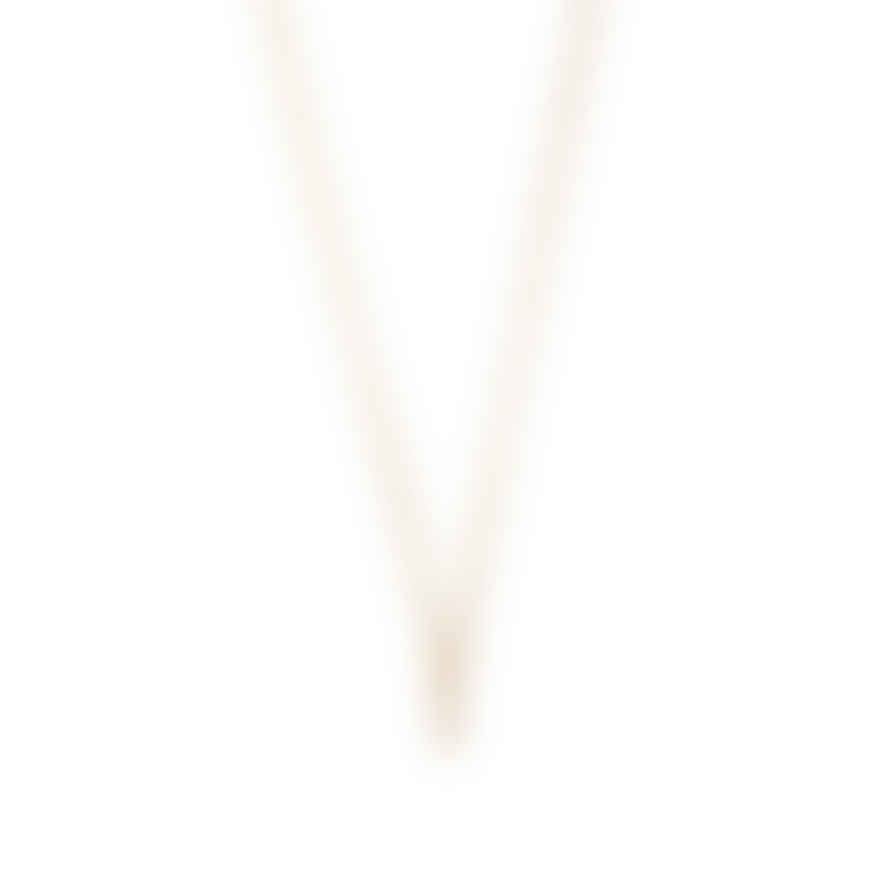 Orelia Satellite Chain Initial Necklace