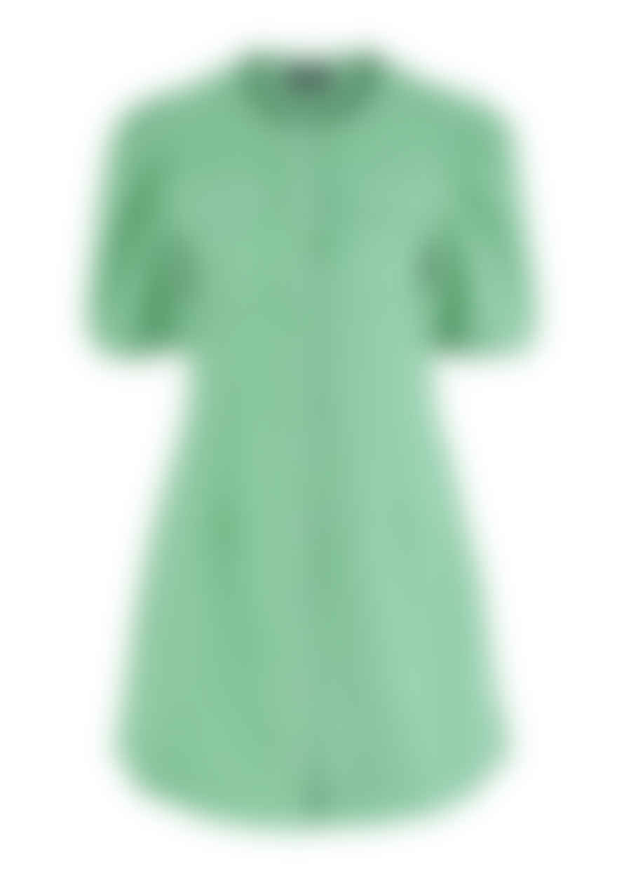 Pieces Vista Short Green Dress