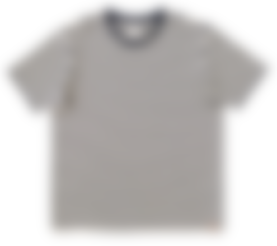 Nudie Jeans Uno Breton Stripe T-Shirt (Off White/Navy)