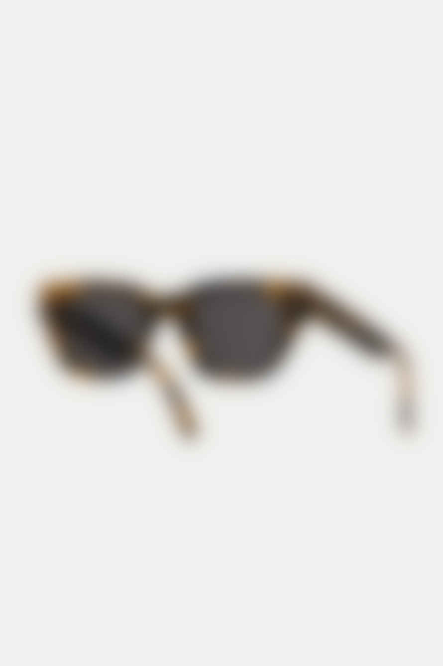 Monokel Eyewear Memphis Havana Sunglasses - Grey Solid Lens