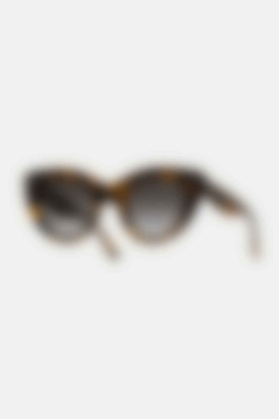 Monokel Eyewear June Havana Sunglasses - Grey Gradient Lens