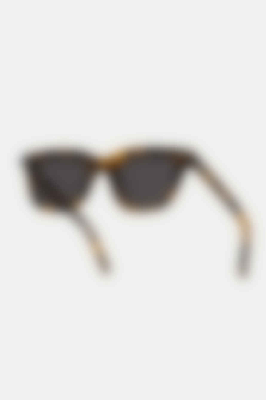 Monokel Eyewear Robotnik Havana Sunglasses - Grey Solid Lens