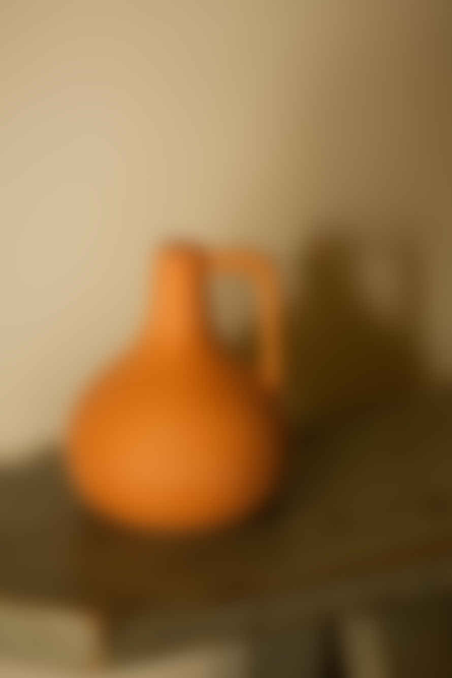 The Home Collection Terra Cotta Vase With Handle