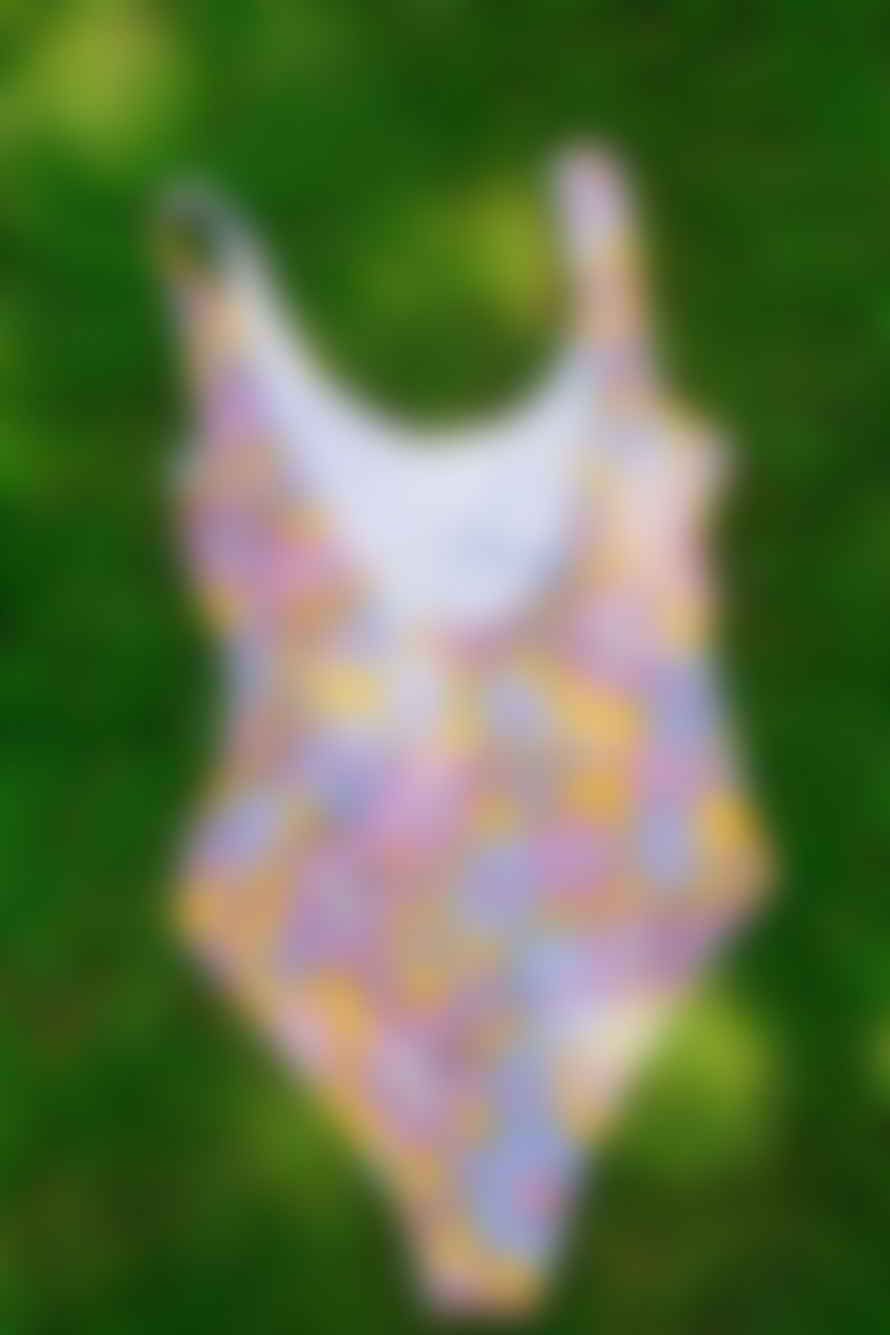 Object Brianna Lemon Flower Swimsuit