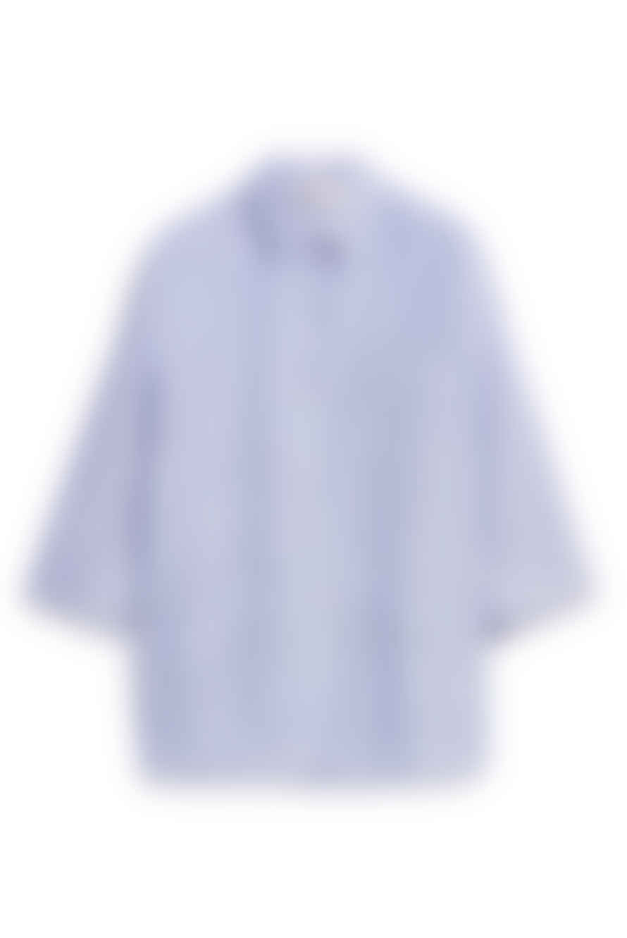 Weekend MaxMara Giralda Cotton Poplin Shirt - Light Blue
