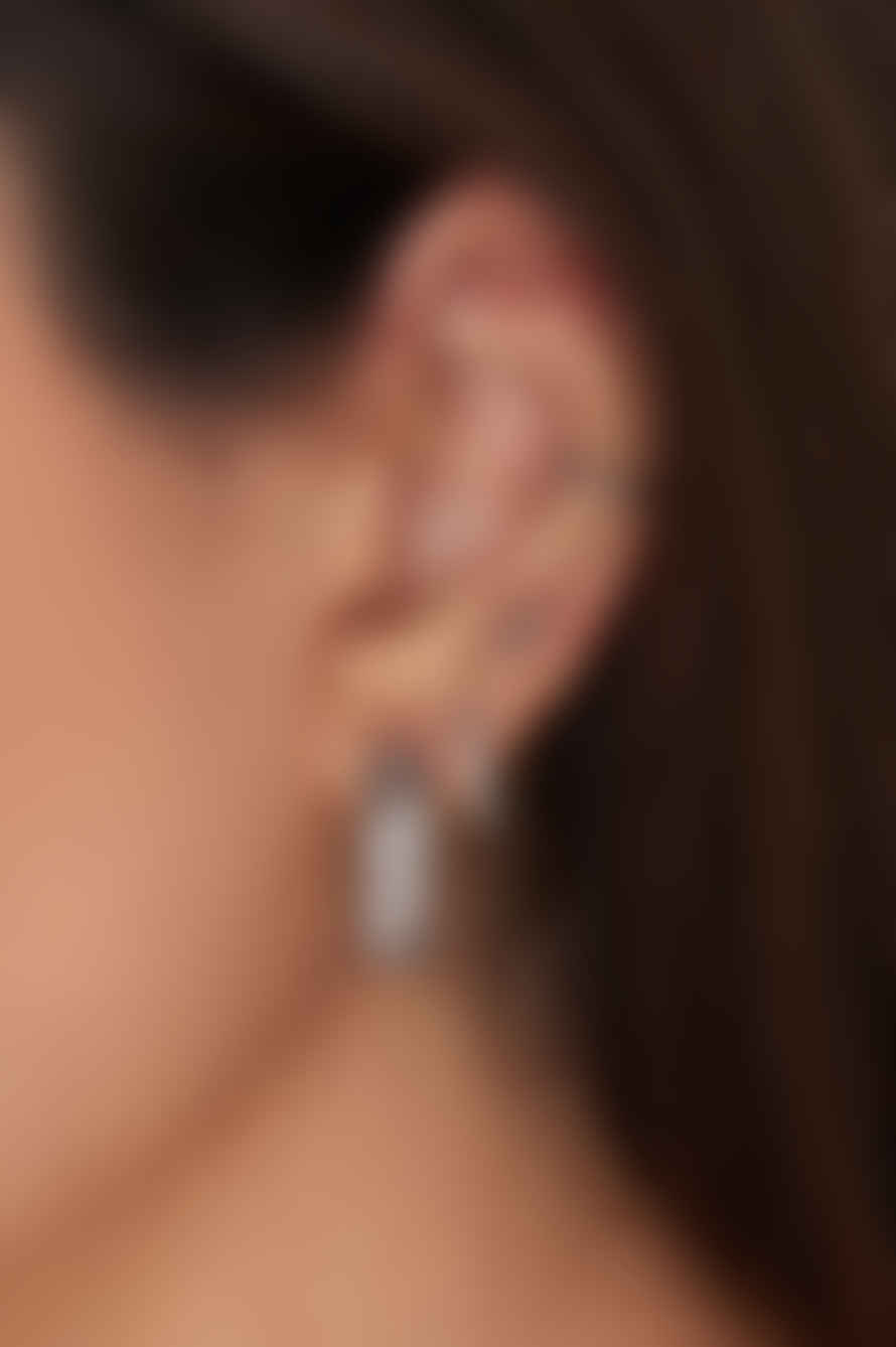 Ania Haie Rope Ear Cuff In Silver