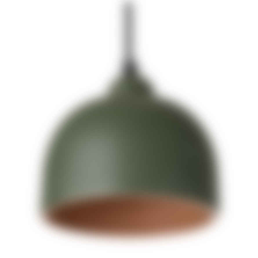 Bloomingville Green Ceramic Pendant Lamp