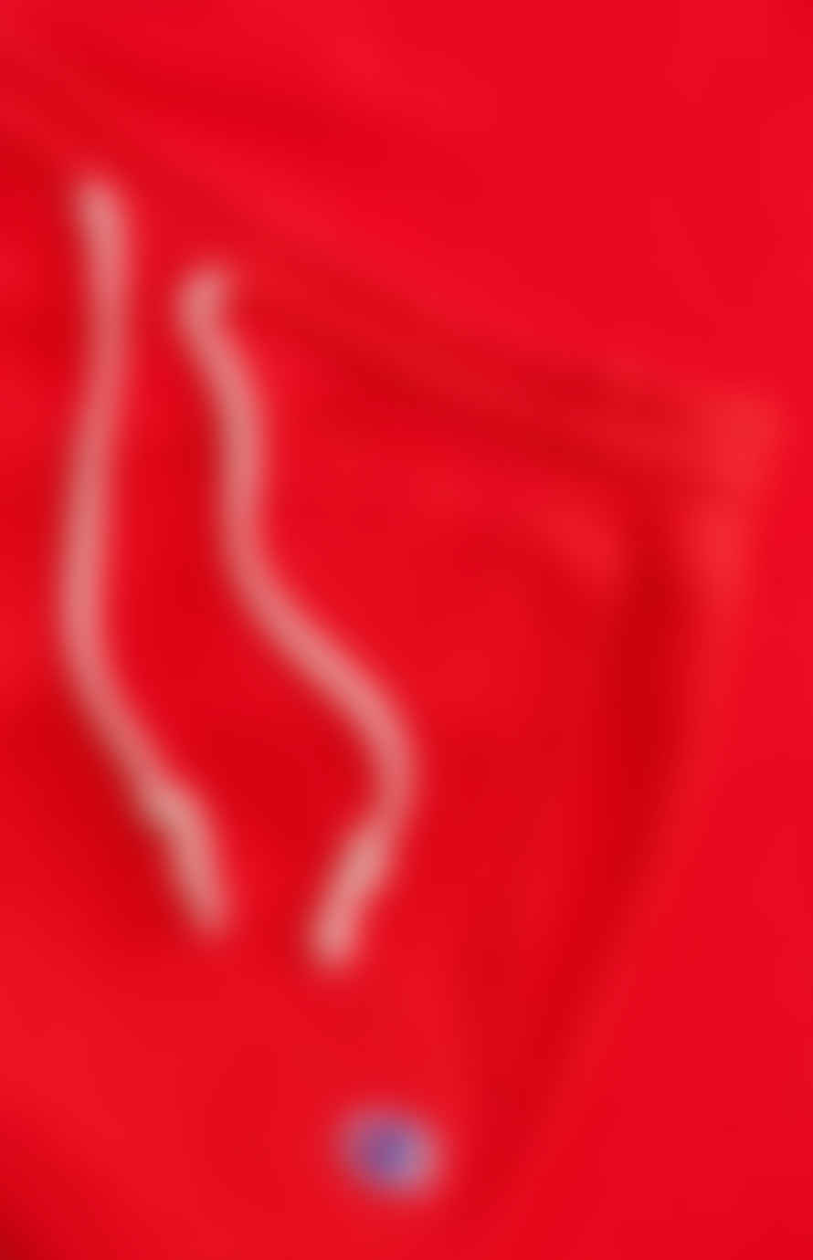 Champion Split Midi Reverse Wave Skirt Red
