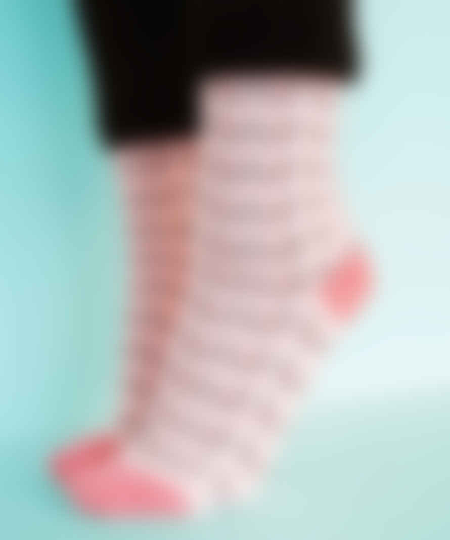 Coucou Suzette Boobs Socks White
