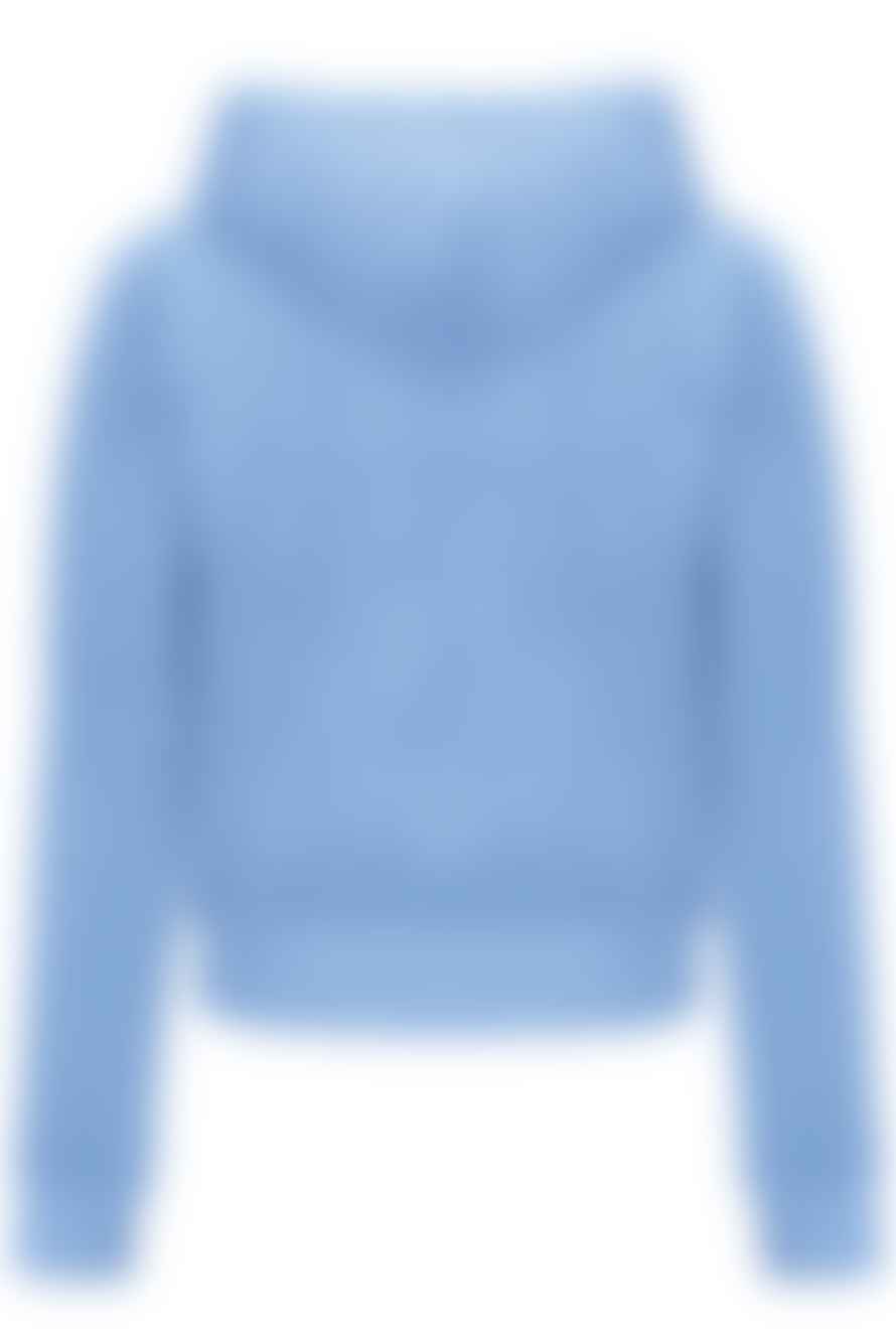 Juicy Couture Robertson Classic Velour Hoodie - Powder Blue