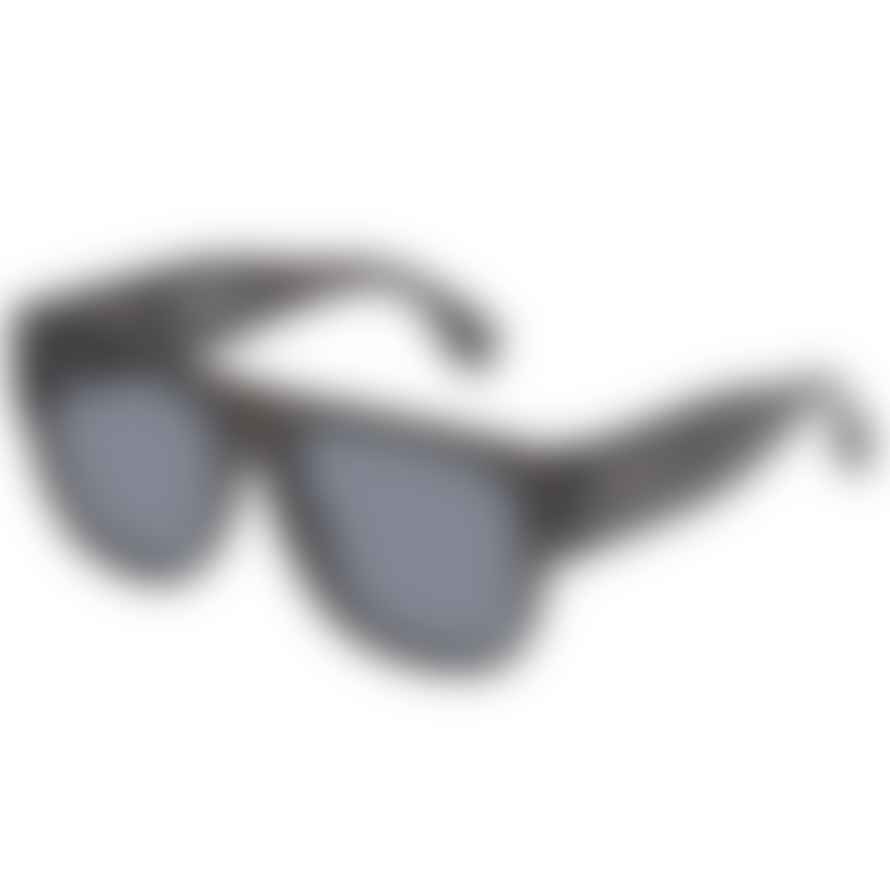 Le Specs Floatation | Matte Black Shadow Polarized Sunglasses