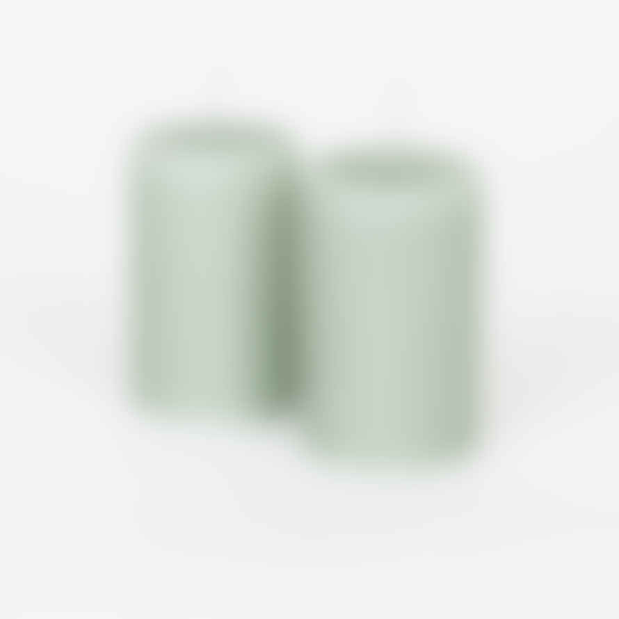 Ib Laursen Coloured Medium Pillar Candle Pack of 2