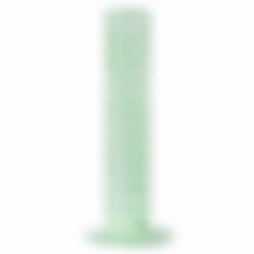 HKliving Glass Candle Holder | Large | Mint Green
