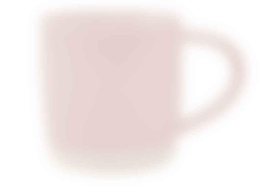 Canvas Home Shell Bisque Mug Soft Pink (set Of 4)