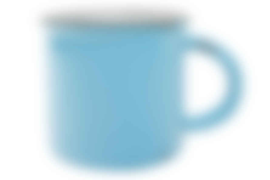 Canvas Home Tinware Mug In Teal (set Of 4)