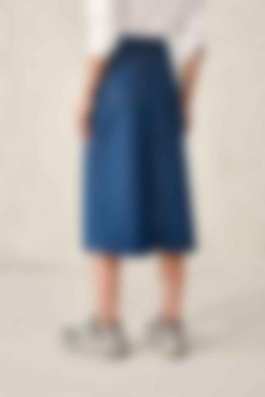 Bellerose Paloma Blue Stone Skirt