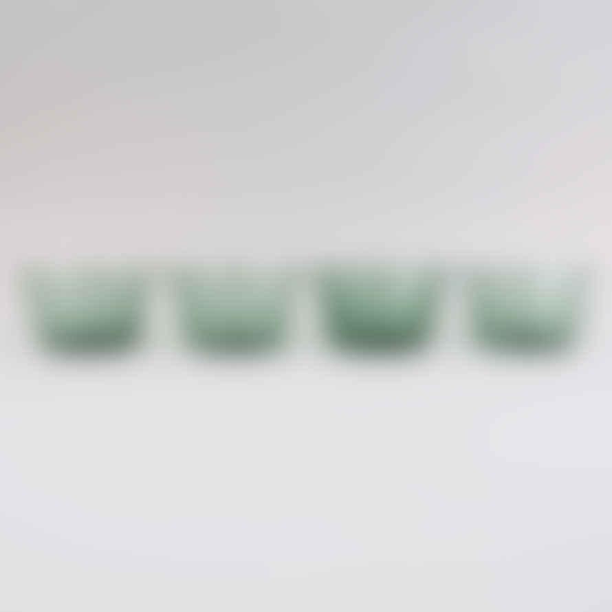 British Colour Standard Boxed Set of 4 Small Glass Bowls – Jade