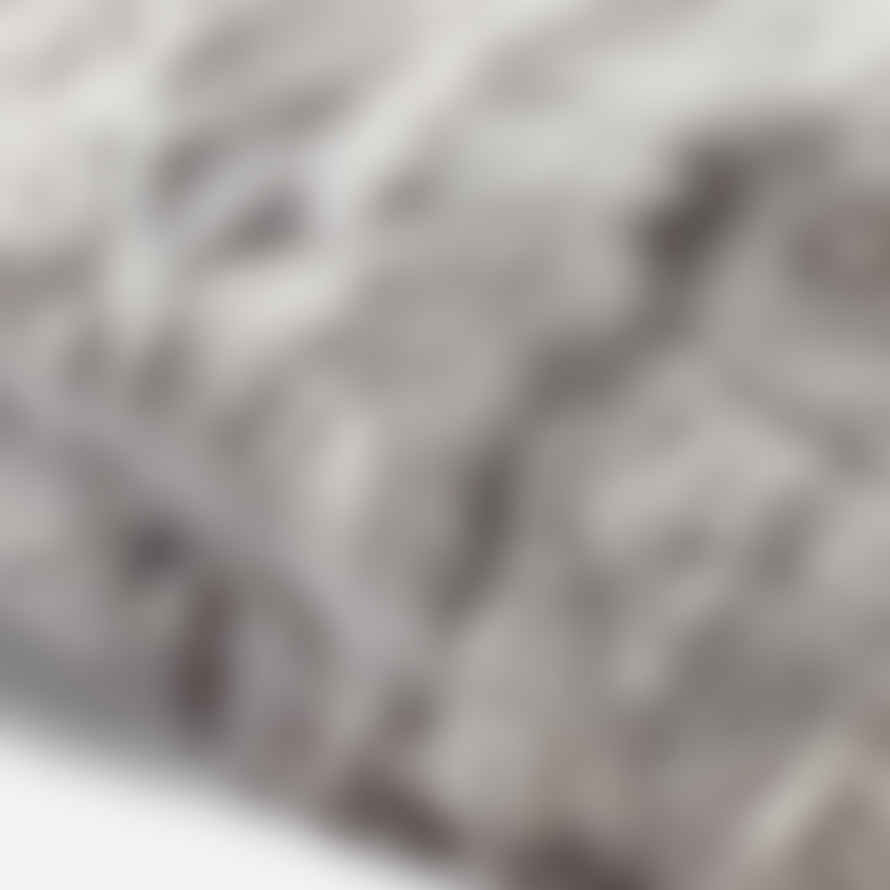 Weich Couture Alpaca Suri Alpaca Fur Blanket CARMEN Stripe 200 x 65 cm - Grey