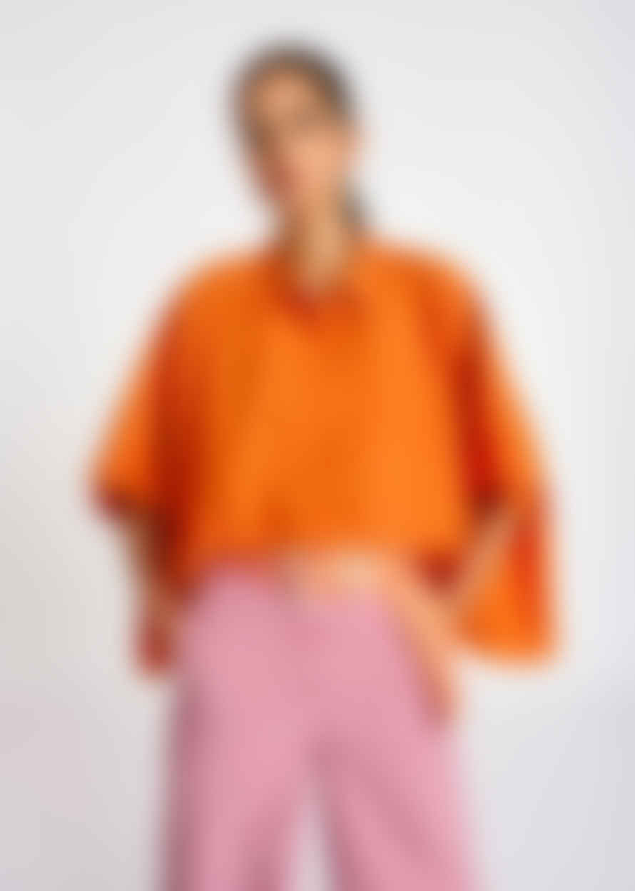 Essentiel Antwerp Bumbly Shirt - Orange