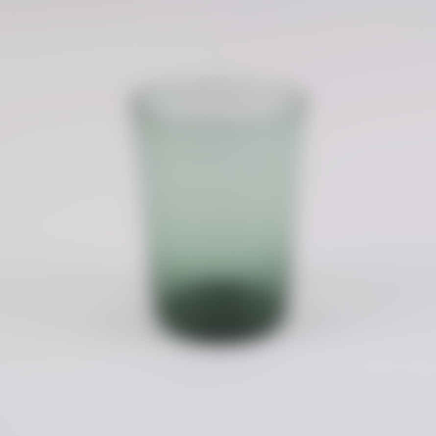 British Colour Standard Boxed Set of 6 Recycled Glass Tumblers - Jade