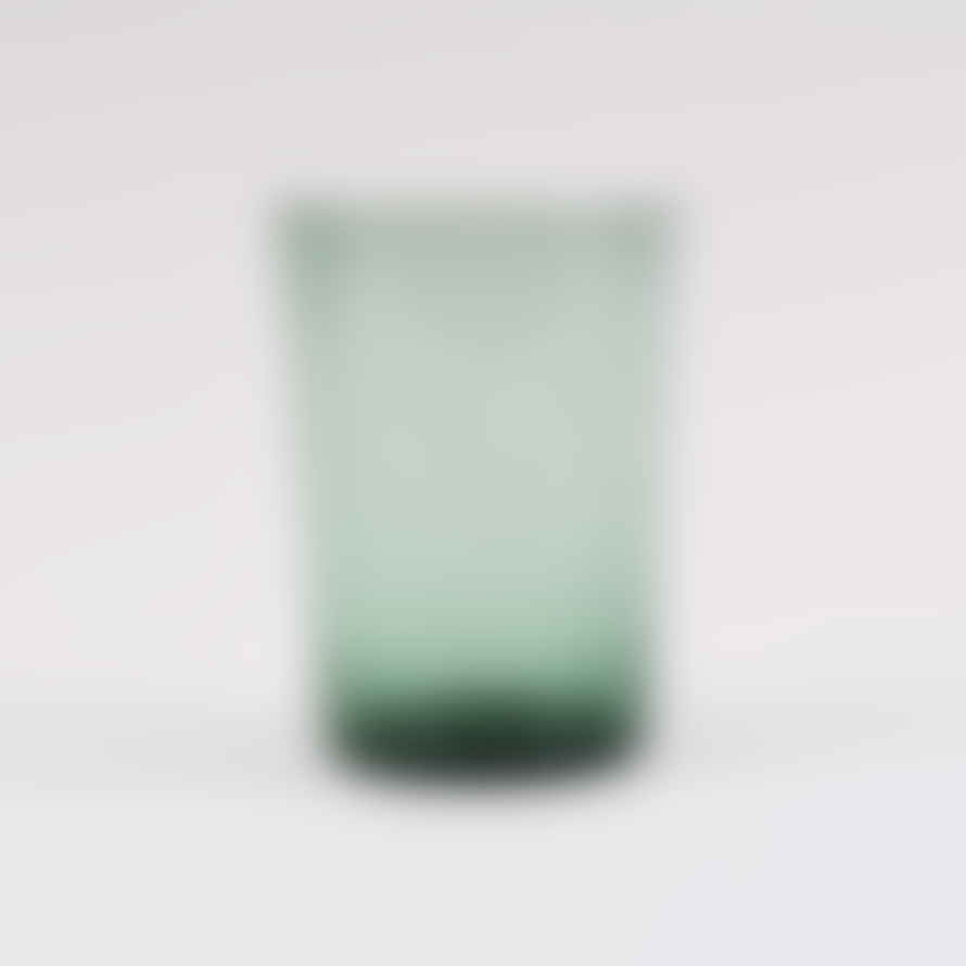 British Colour Standard Boxed Set of 6 Recycled Glass Tumblers - Jade