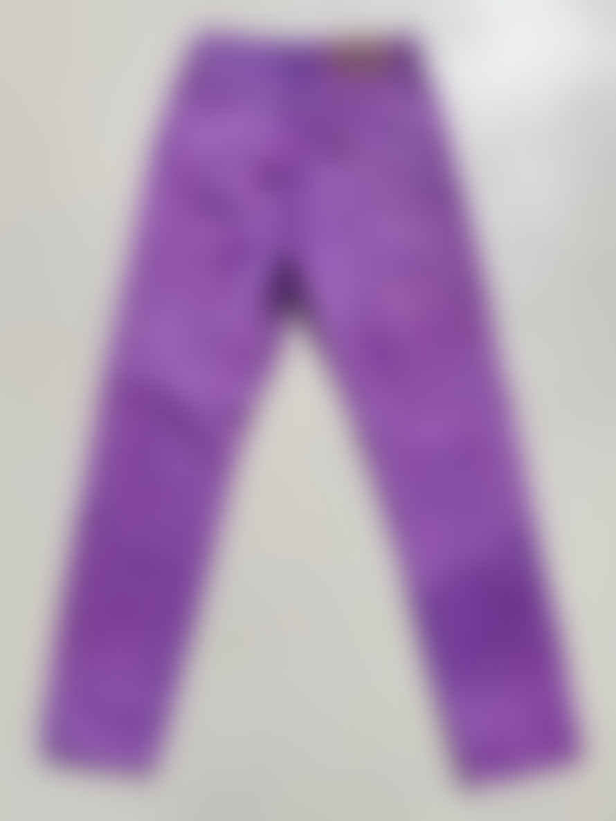 MISS KLECKLEY Mk Vintage Lilac Denim Jeans Talla S
