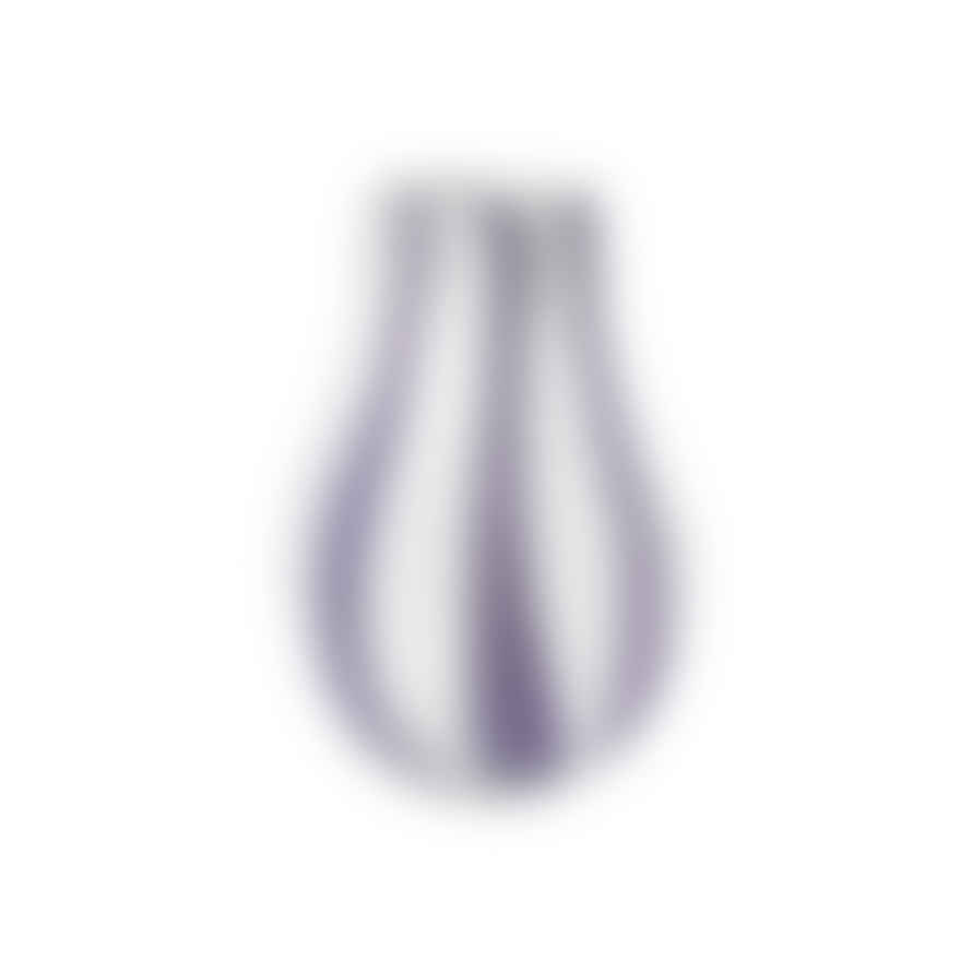 Broste Copenhagen Ada Stripe Vase | Light Purple Orchid
