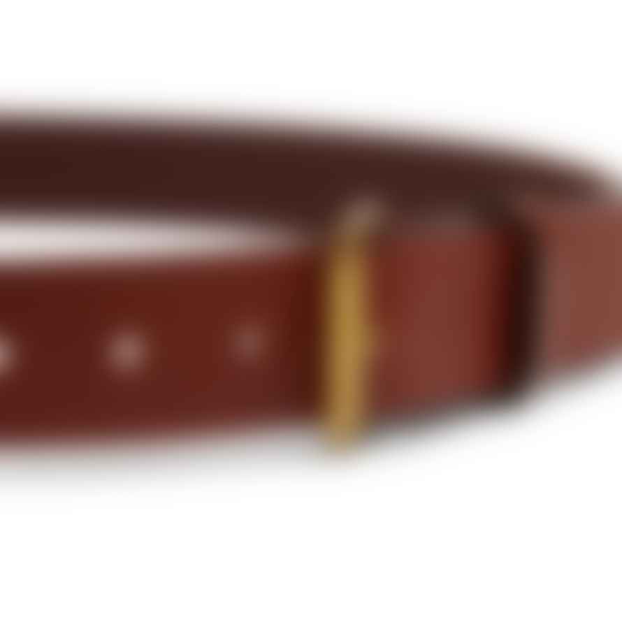 Burrows & Hare  Bridle Leather Belt - Tan