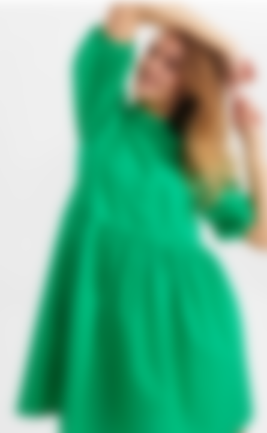 Numph Nunuska Dress  - Simply Green 
