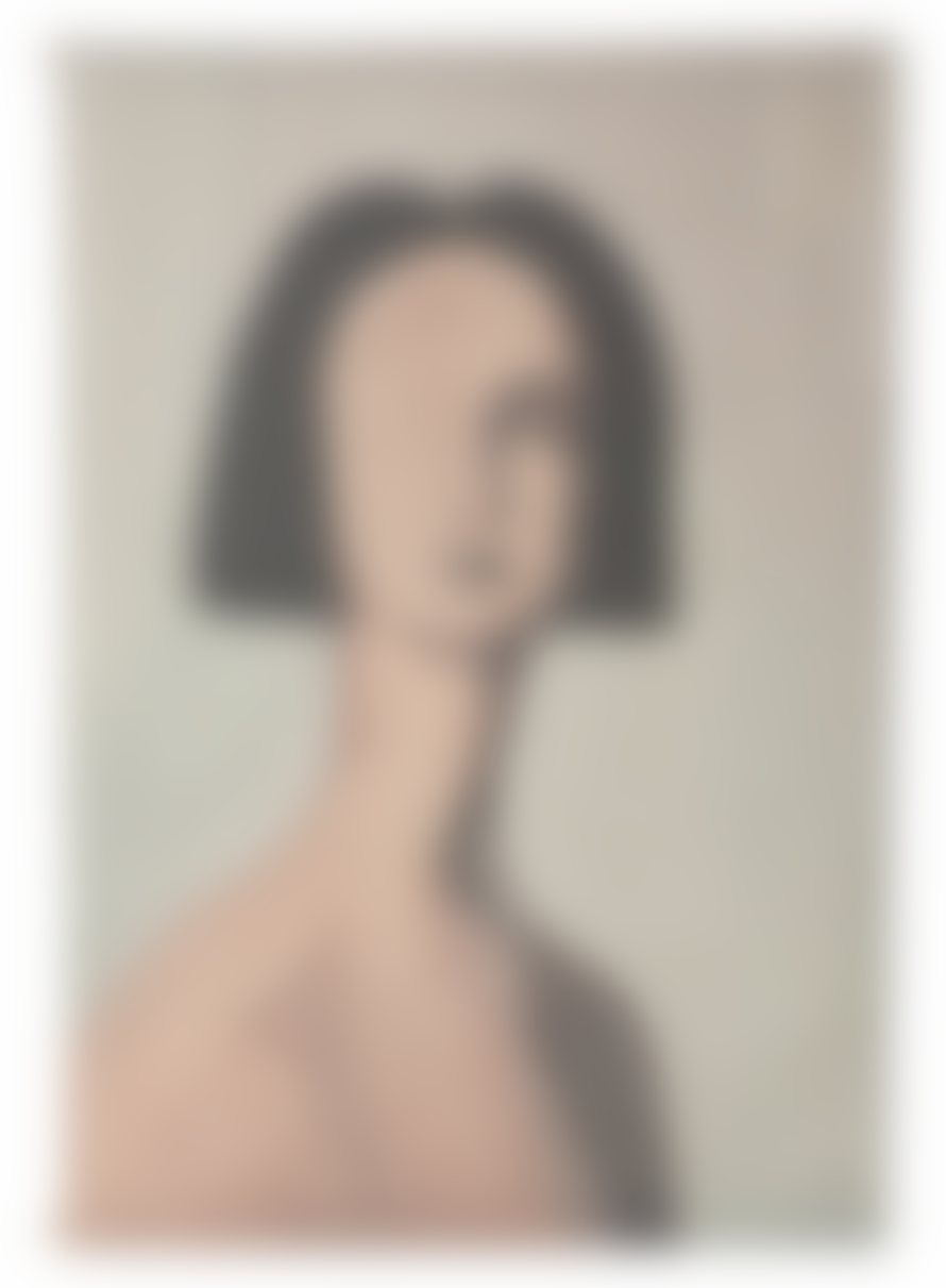 HKliving Wall Chart - Woman Portrait By Sella Molenaar From