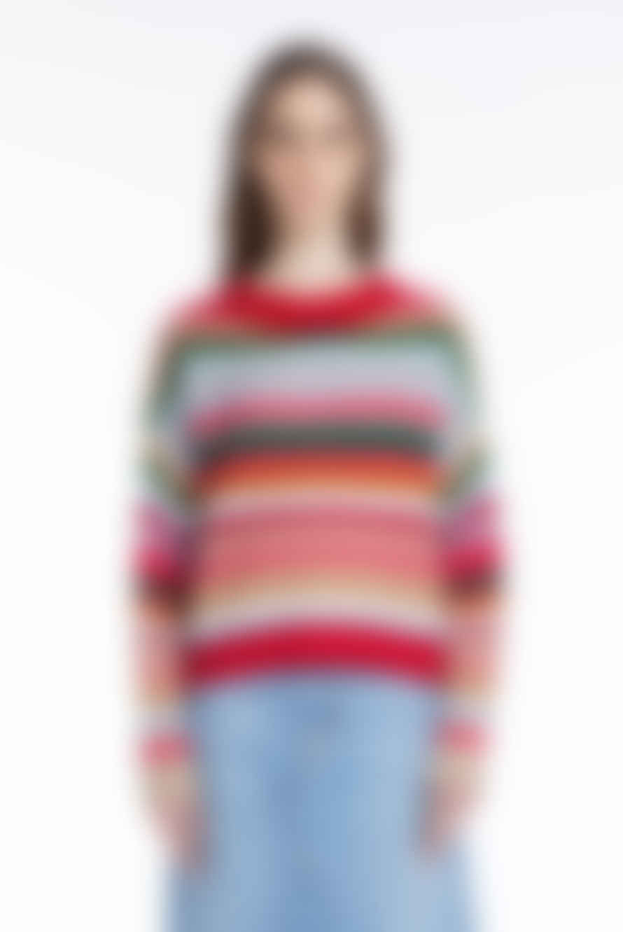 Weekend MaxMara Aladino Wool Yarn Sweater - Multicolour