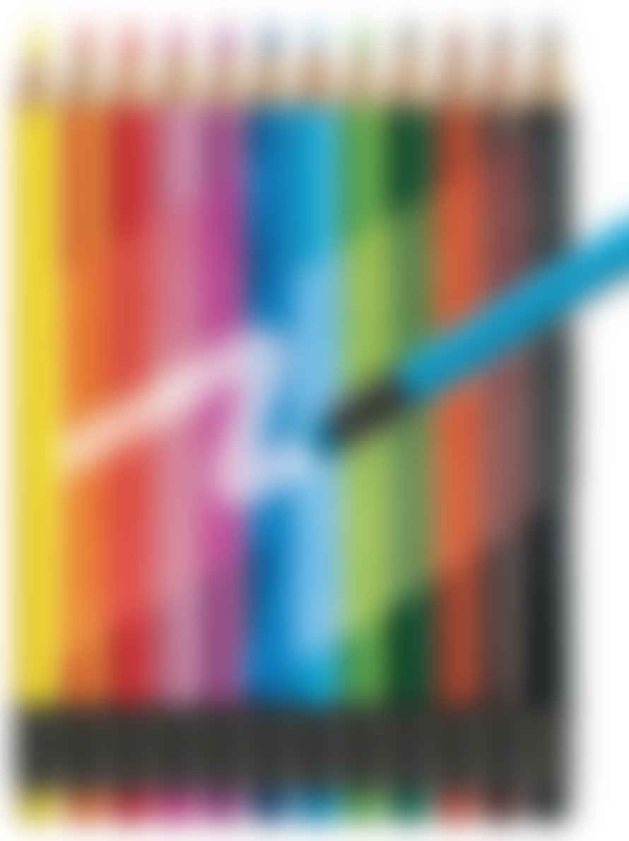 Faber Castell  Set Of 12 Erasable Colouring Pencils