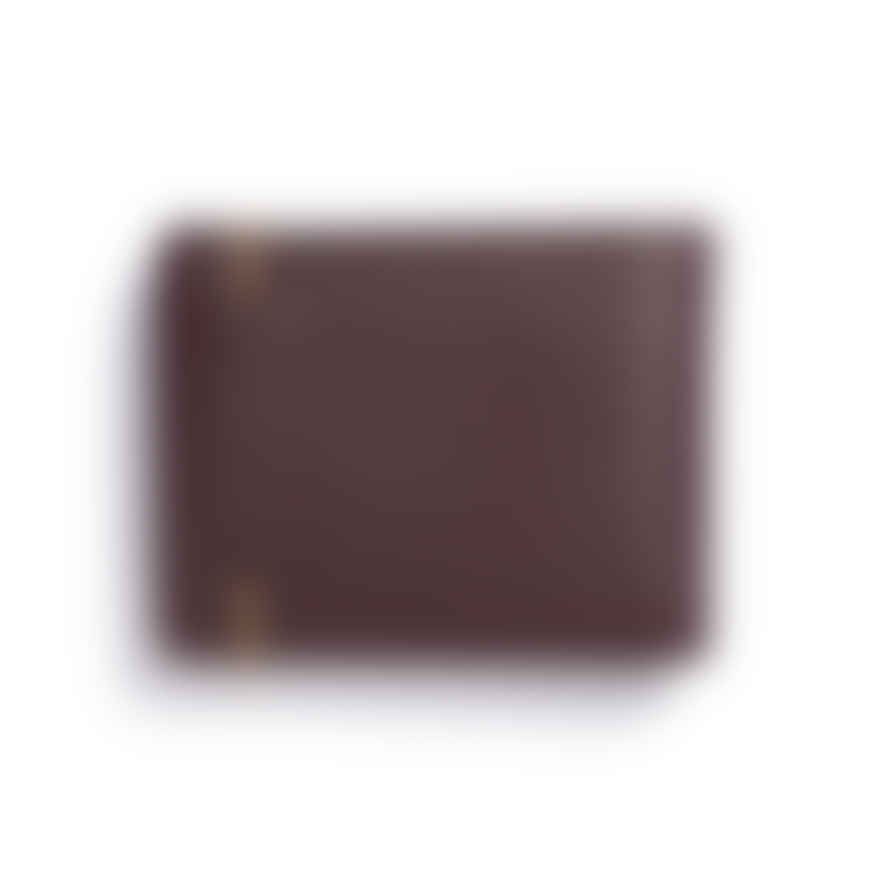 Carre Royal Minimalist Wallet With Coin Pocket - Bordeaux