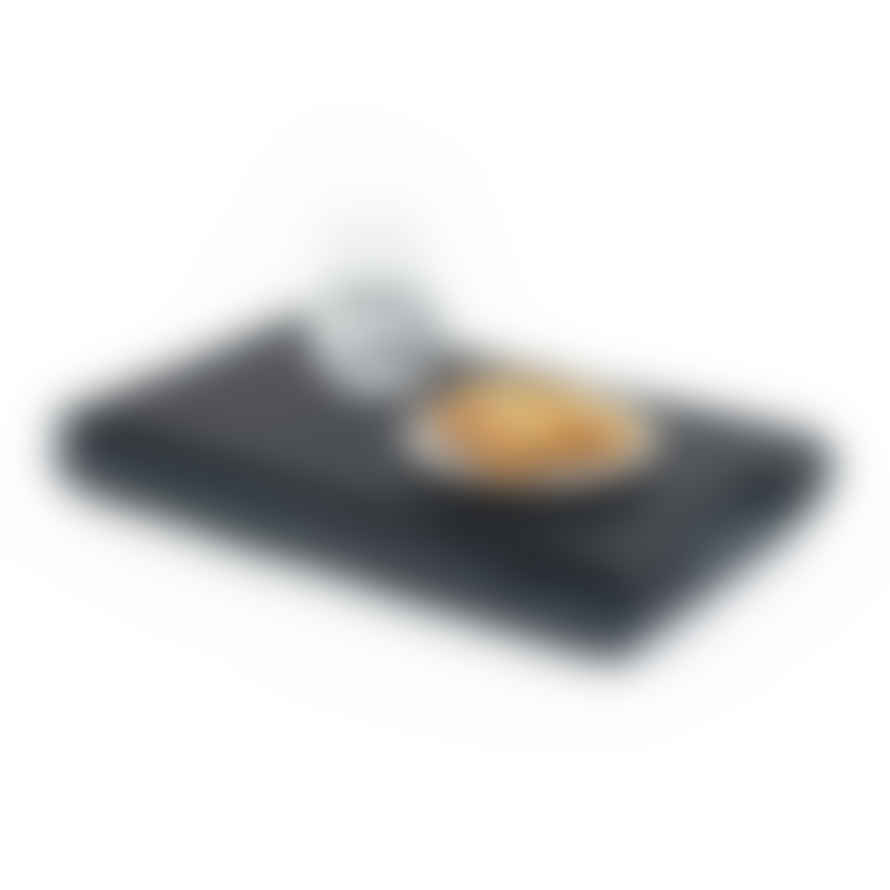 Bosign Bosign Laptray Mini Antislip Plastic Black Top With Salt  &  Pepper Cushion