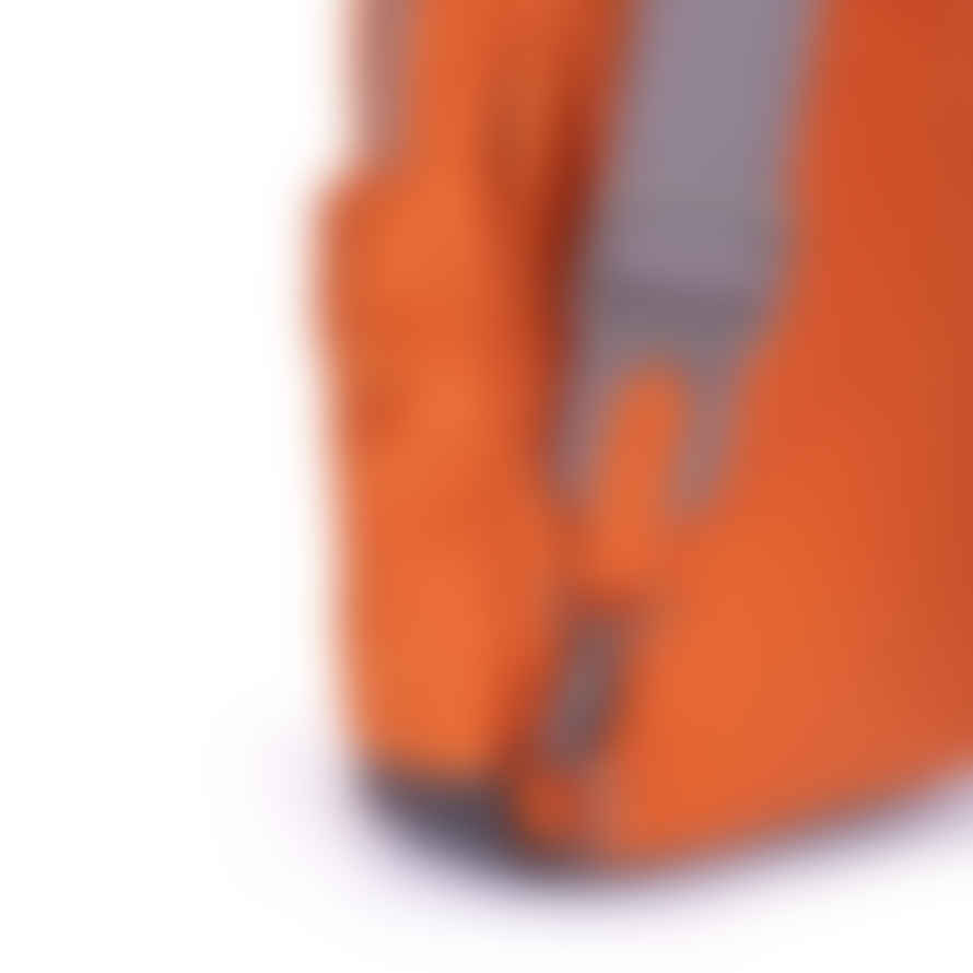 ROKA Roka Cross Body Bag Willesden B Design Large Size Made From Sustainable Nylon In Burnt Orange