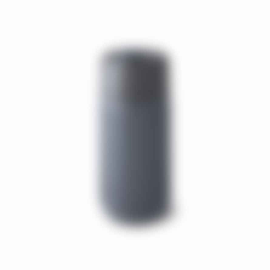 Black + Blum Black-blum Travel Cup In Tough Borosilicate Glass With Silicone Cover 340ml (12fl Oz) - Grey/slate