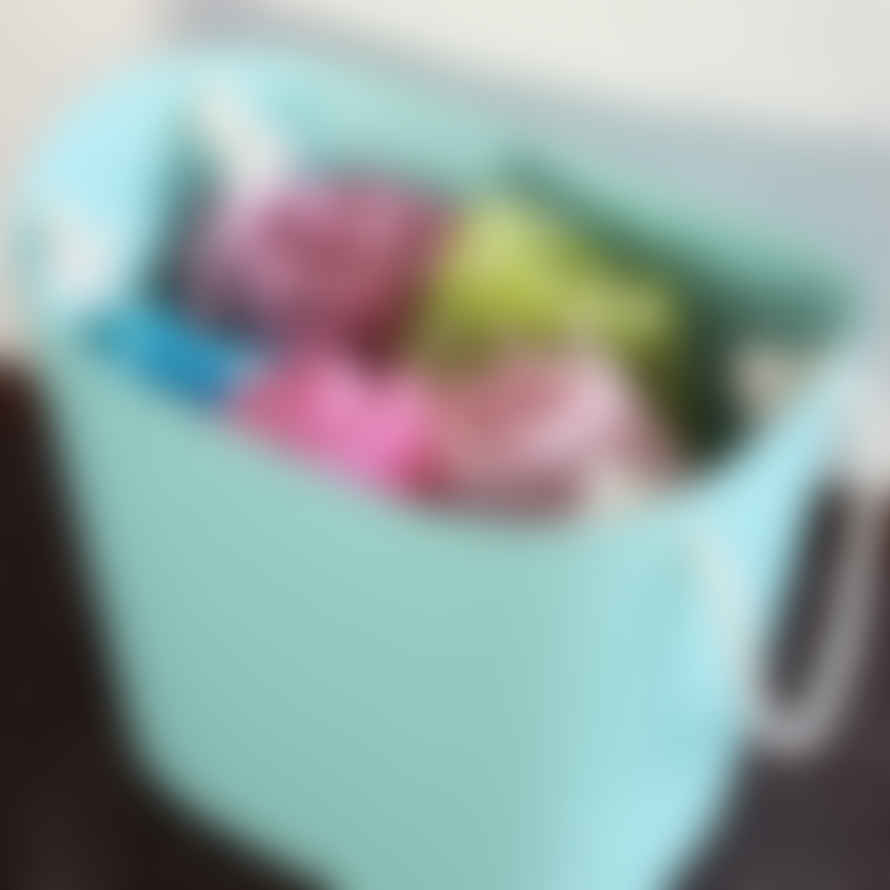 Hachiman Balcolore Laundry  &  Storage Basket Or Tote Bag Large Pink