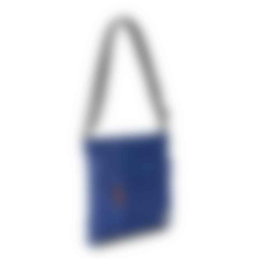 ROKA Cross Body Bag Kennington B Medium In Recycled Sustainable Nylon Burnt Blue