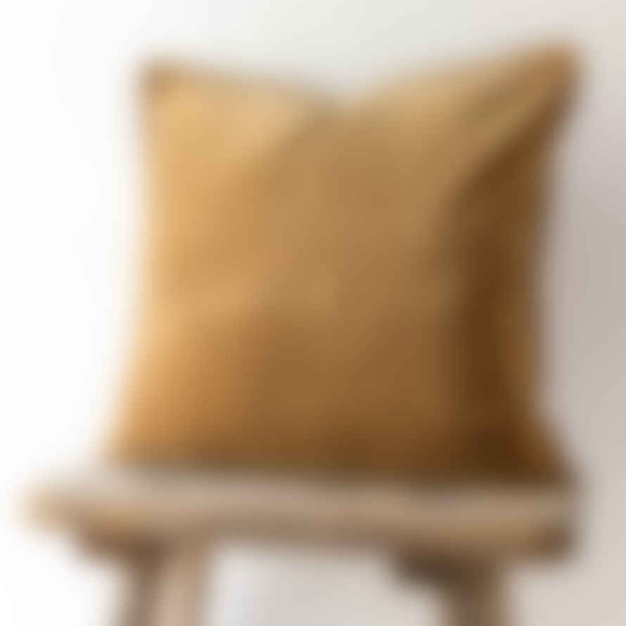 Ib Laursen Cotton Velvet Cushion Cover - Clay