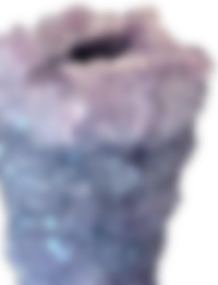 Isaac Monte Crystal Vase Small Purple
