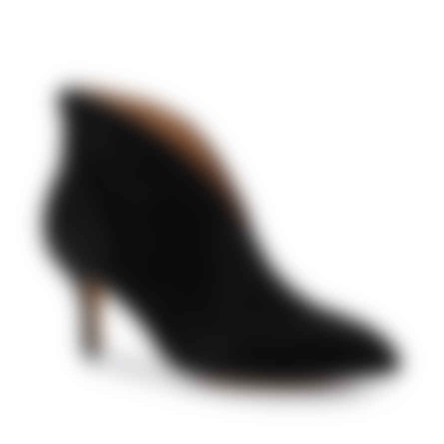 Anorak Shoe The Bear Valentine Low Cut Shoe Boot Black Suede