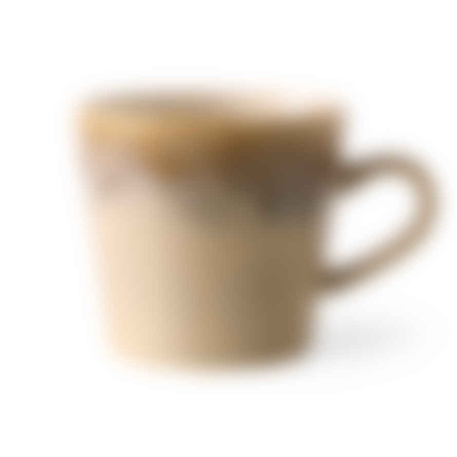 HKliving 70s ceramics: cappuccino mug bark