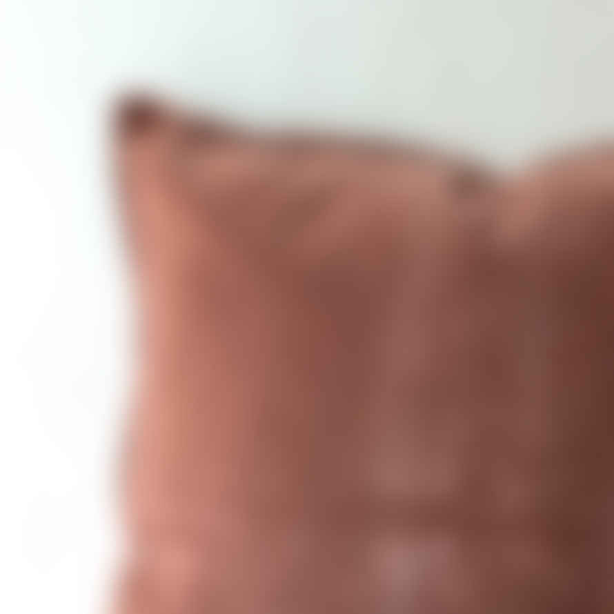 Ib Laursen Cotton Velvet Cushion Cover - Nutmeg