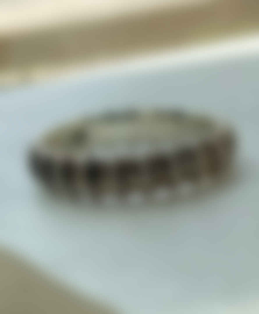 CollardManson 925 Silver Wave Ring