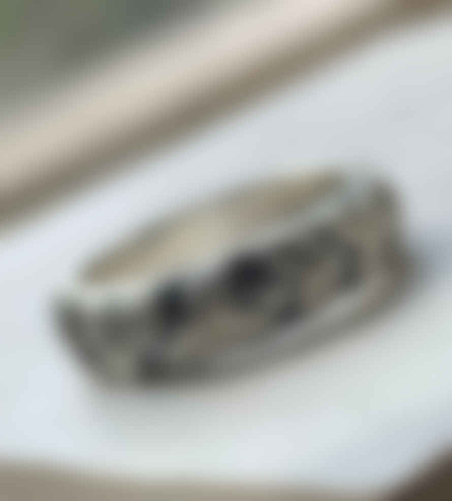 CollardManson Silver Foliage 925 Ring