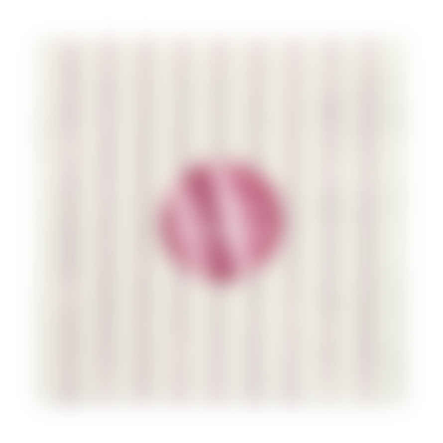 Meri Meri (182053) Metallic Pink Stripe Large Napkins