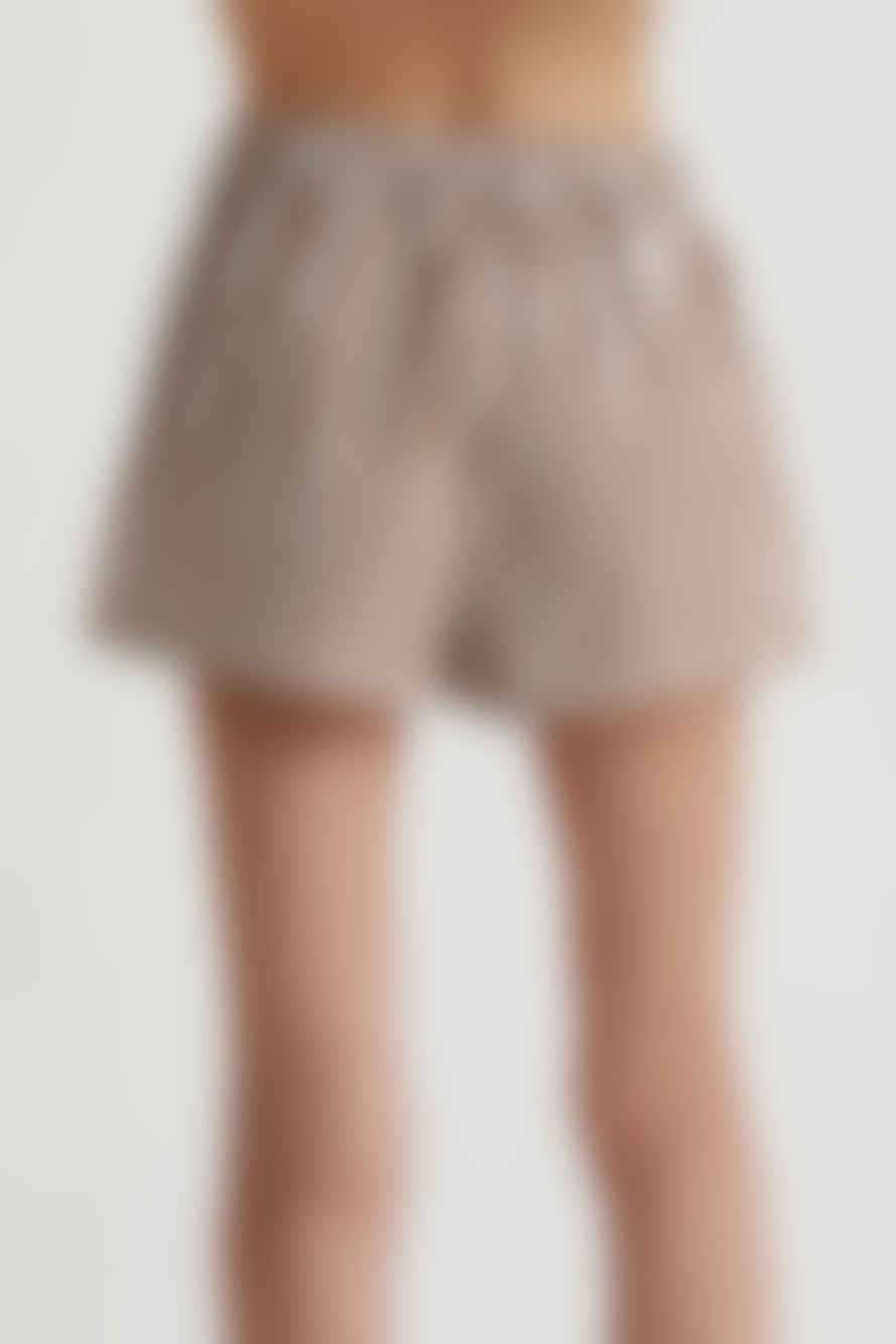 BLANCA STUDIO Lark Shorts - Brown White