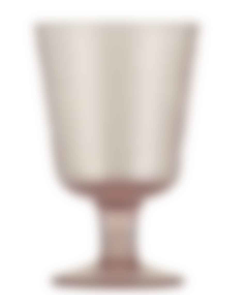 British Colour Standard Mouth Blown Recycled Wine Glass - various colours